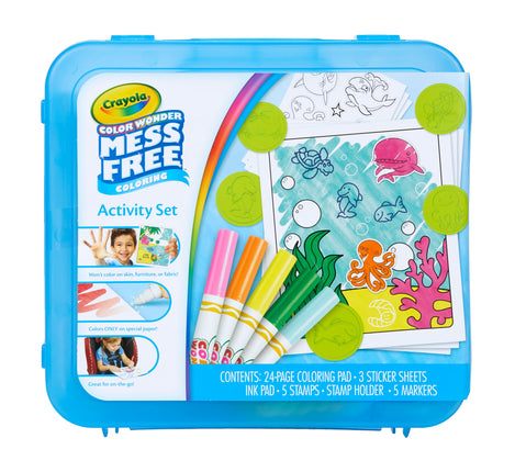 Crayola Color Wonder Art Kit Animal Theme Toy