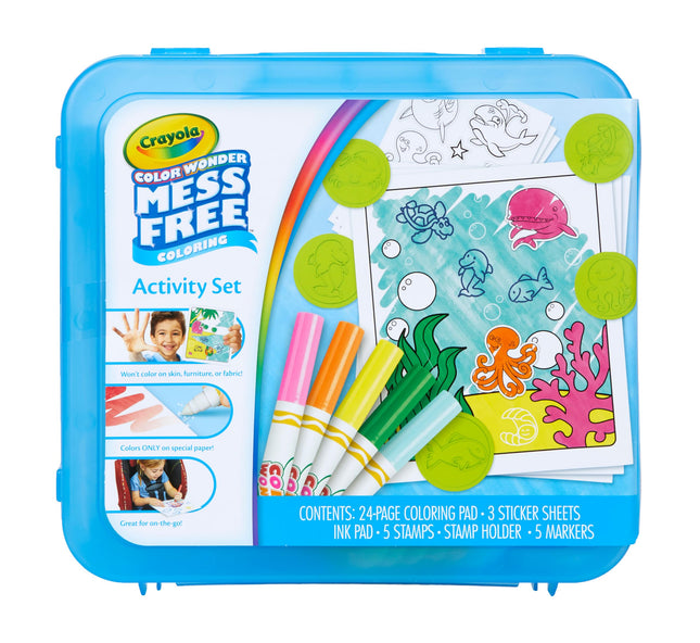Crayola Color Wonder Art Kit Animal Theme Toy