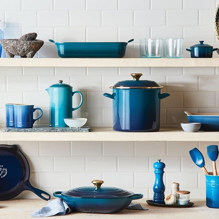 Le Creuset Silicone Craft Series Utensil Set with Stoneware Crock, 5 pc., Marseille
