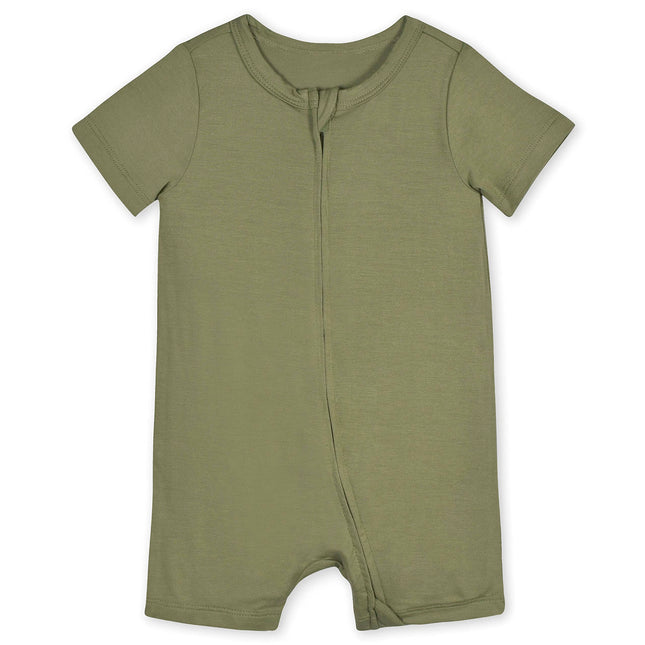 Gerber Unisex Baby Buttery Soft Short Sleeve Rompe