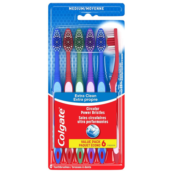 Colgate Extra Clean Full Head Toothbrush, Medium -