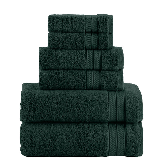 Elegant Comfort Luxury 6-Piece Towel Set, Premium 