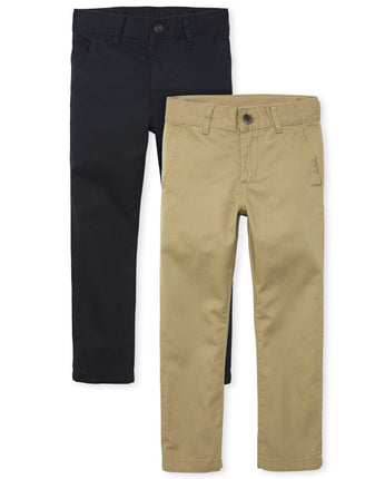The Children's Place Boys' Skinny Chino Pants, Pac