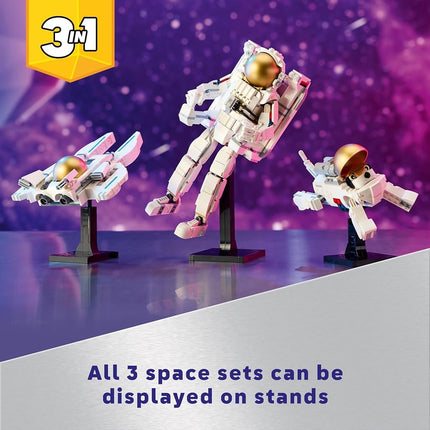 LEGO® Creator Space Astronaut 31152 Kids' Viper Jet Model Set, Space-Themed Toy for Boys and Girls Aged 9 Years Old and Over