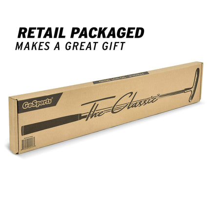 El putter de golf clásico de GoSports - Agarre premium y cabezal bidireccional clásico - 35 pulgadas de largo