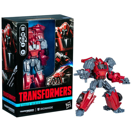 Transformers Toys Studio Series Voyager Class Transformers: War for Cybertron Gamer Edition Ironhide, 6.5-inch Converting Action Figure, Robot Toys, 8+
