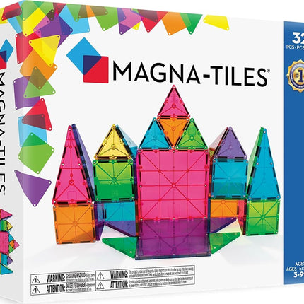 MAGNA-TILES Classic 32-Piece Magnetic Construction