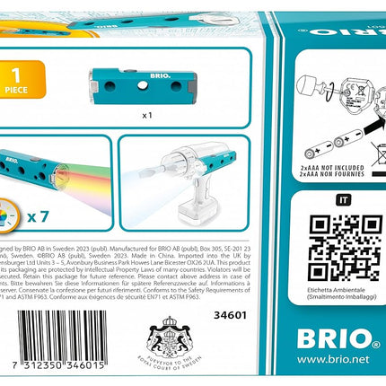 BRIO Builder Flashlight Torch - Building and Construction Toys for Kids Age 3 Years Up