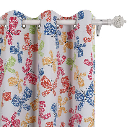 Deconovo Decorative Blackout Curtains Print Therma