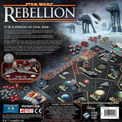 Fantasy Flight Games Star Wars Rebellion Board Game (Multi-Colour)