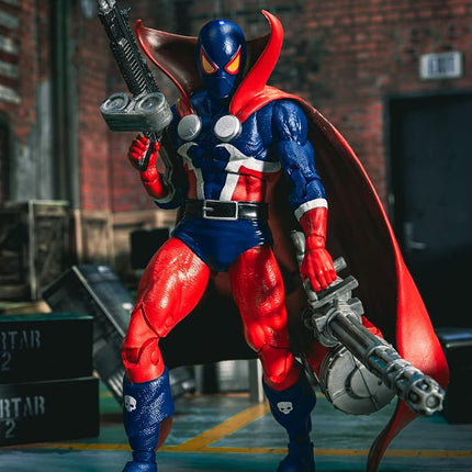 McFarlane Spawn 77 7in Action Figure with Comic Toys Digital Collectible [Red Platinum Edition]