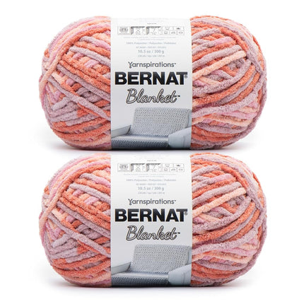 Bernat Blanket - 2 Pack of 220 Yards/10.5 oz Dried