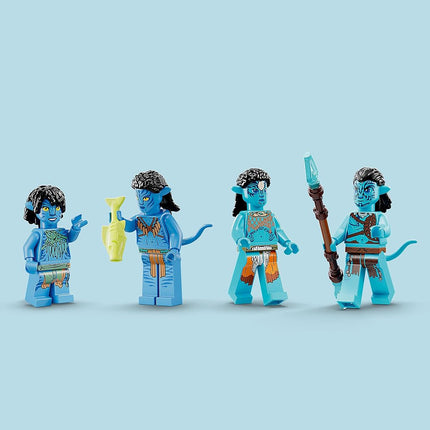 LEGO Avatar: The Way of Water Metkayina Reef Home 75578, Building Toy Set with Village, Canoe, Pandora Scenes, Neytiri and Tonowari Minifigures, Movie Set