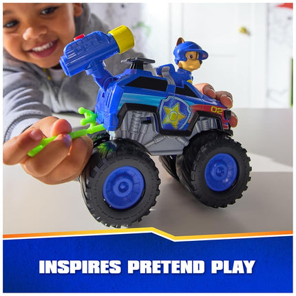 Paw Patrol: Rescue Wheels Chase�s Cruiser, Toy Truck with Projectile Launcher and Collectible Action Figure, Kids� Toys for Boys & Girls Ages 3 and up