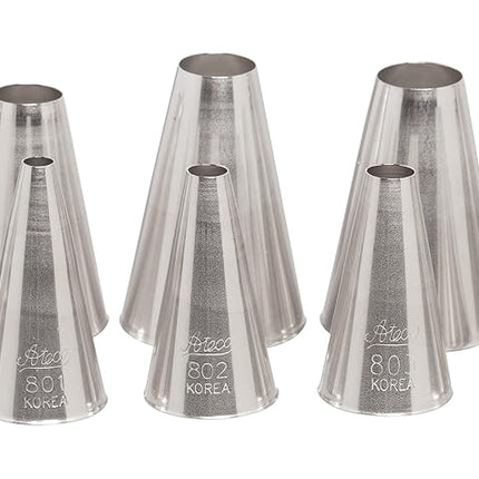 Ateco Plain Pastry Tube 10-Pieces Set