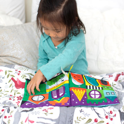 Libro de actividades para niños, Multi Textura Peekaboo