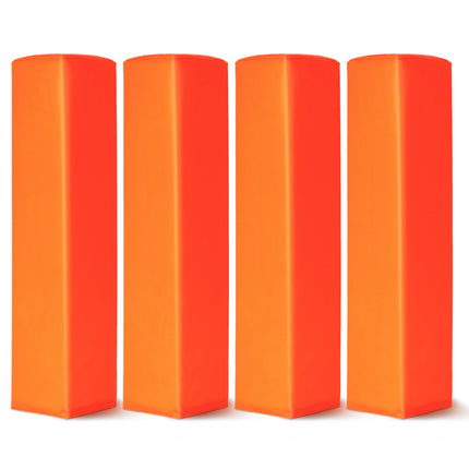 GoSports Football End Zone Pylons - Set of 4, Regu