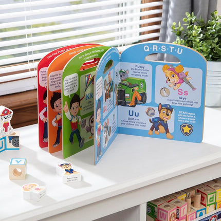 Melissa & Doug PAW Patrol Children's Book - Poke-A-Dot: Alphabet Adventure, Multicolor, 33263