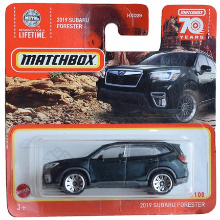 Matchbox 2019 Subaru Forester, Black 88/100 Short 
