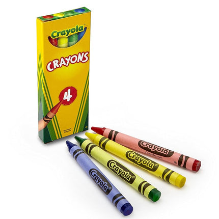 CRAYOLA 4ct. Crayon Tuck Box (360 packs of 4 Crayons)