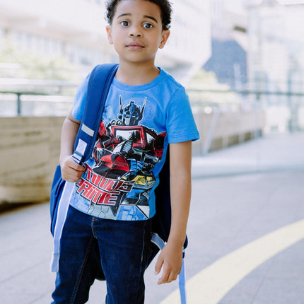 Transformers Bumblebee Optimus Prime Boys 3 Pack Short Sleeve T-Shirt - - 3 Years