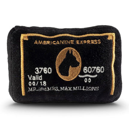 Collection de Cartes de Crédit Dog Diggin Designs | Jouets en peluche couineurs parodiques uniques pour chiens – Ne sortez jamais sans elle