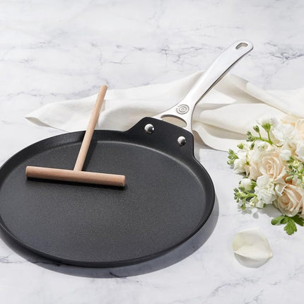 Le Creuset Toughened Antiadherente PRO Crepera con Rastrillo, 28 cm