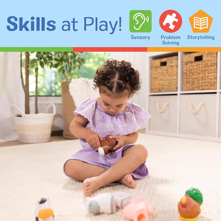 Melissa & Doug Pop Blocs Farm Animals