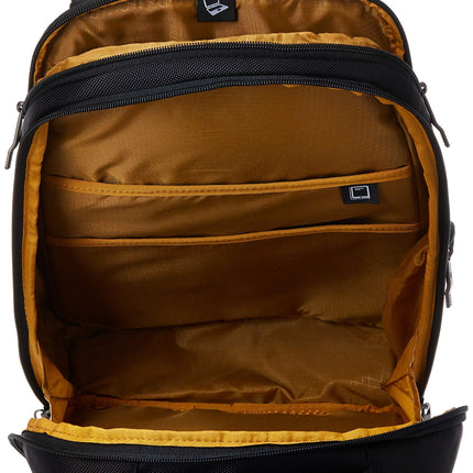 Samsonite Kombi Business Backpack, Black/Brown, 16.25 x 10.5 x 5-Inch, Kombi Business Backpack