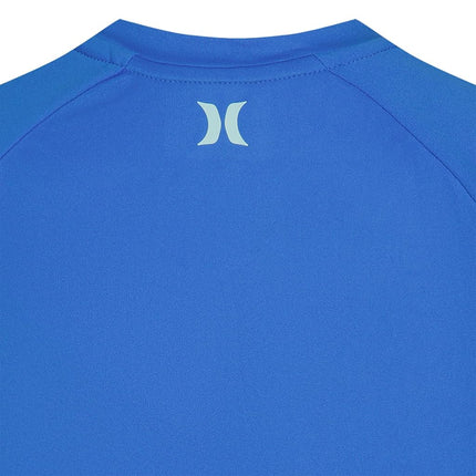 T-shirt de bain anti-UV UPF 50+ pour garçon Hurley, Blue Ice/Icon, 4T