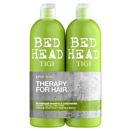 TIGI BED HEAD 2X750ML DUO SHAMPOO & CONDITIONER RE