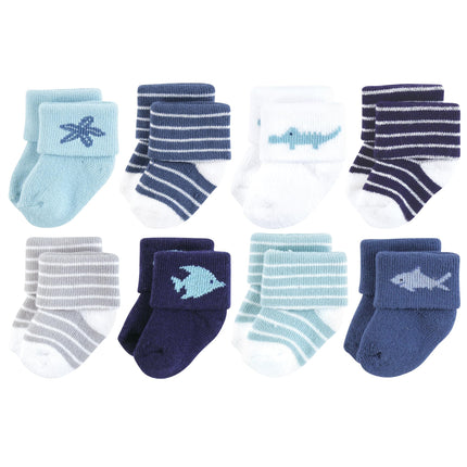 Hudson Baby Unisex Baby Cotton Rich Newborn and Te