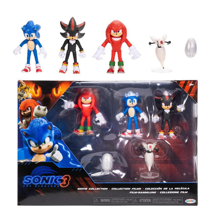 Sonic 3 Movie Action Figure Multi-Pack 2.5" / 6.35