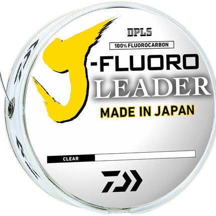Daiwa J-Fluoro Fluorocarbon Leader - 25 Pound - 50 Yards, Multi, One Size