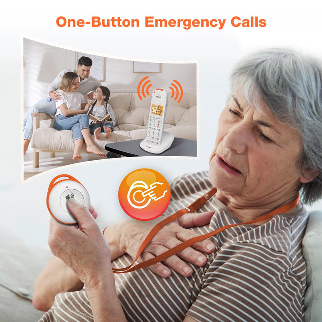 VTech SN7022 Wearable Home Sos Pendant for SN5127 & SN5147 Senior Phone Systems