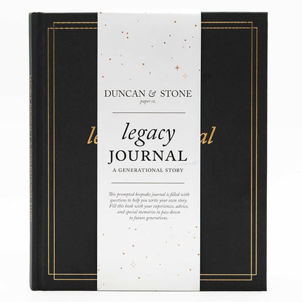 Grandparents Legacy Journal (Charcoal, 85 Pages) b