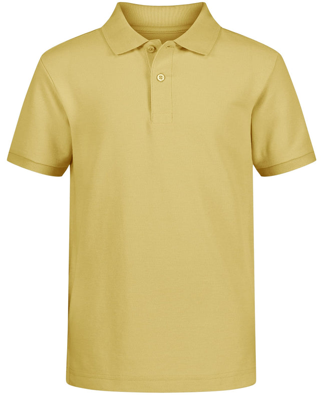 Nautica Boys' Big School Uniform Short Sleeve Polo