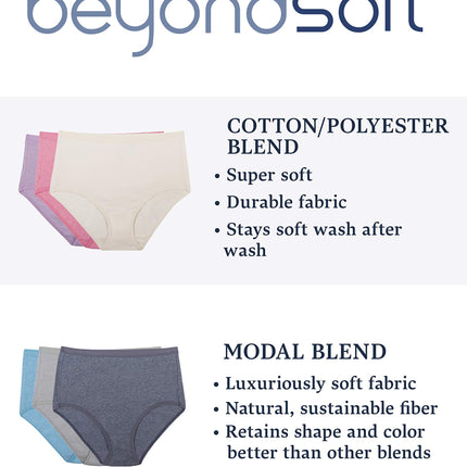 Fruit of the Loom Ropa Interior Bóxer para Mujer, Paquete de 6, Colores Surtidos, Talla 5