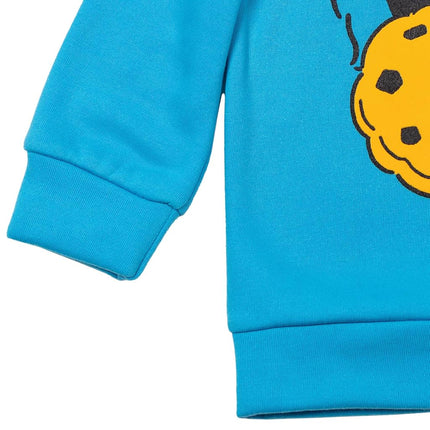Sésamo Monstruo de las Galletas Sudadera de Forro Polar para Niños Pequeños 2T