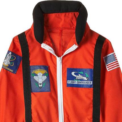 Astronaut 882700S Jumpsuit + Hat Fancy Dress Space Uniform Costume, Kid's, Small (Ages 3 - 4) Halloween