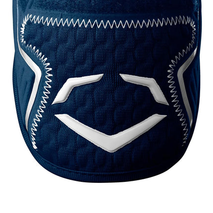 EvoShield Pro-SRZ 2.0 Batter's Double Strap Elbow Guard - Navy, Size Large