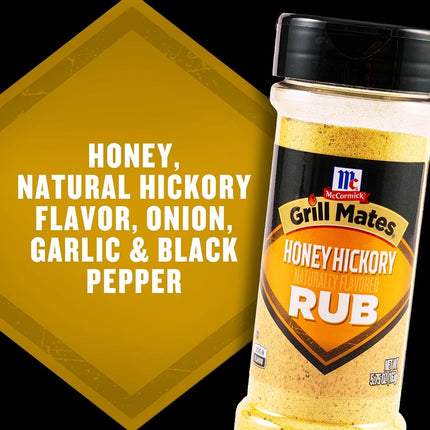 Mélange d'épices pour grillades McCormick Grill Mates Honey Hickory 163g