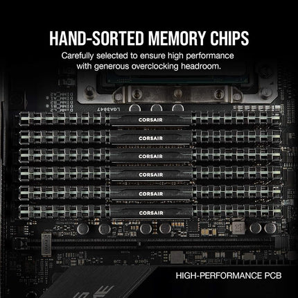 CORSAIR VENGEANCE LPX DDR4 RAM 16GB (2x8GB) Up to 3200MHz CL16-20-20-38 1.35V Intel AMD Desktop Computer Memory - Black (CMK16GX4M2E3200C16)