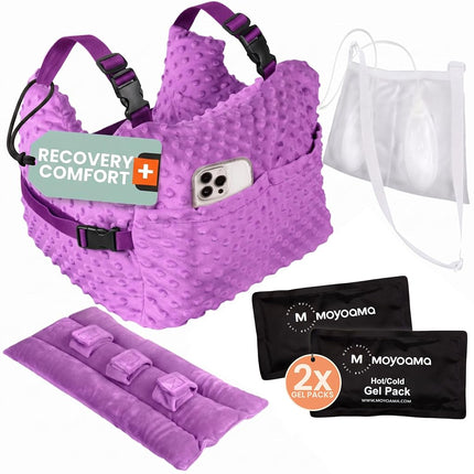 MOYOAMA Post Mastectomy Pillow – Hands-Free Protec