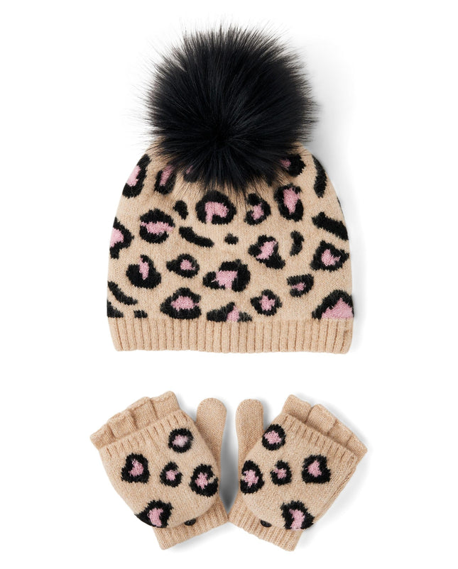 The Children's Place girls Winter Hat and Mittens 