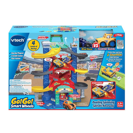 VTech Go! Go! Smart Wheels Dueling Spinning Spirals Raceway Playset
