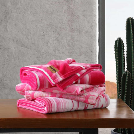 Wrangler - Throw Blanket, Super Soft Premium Plush Bedding, Western Luxurious Bedding, Yellowstone Inspired, Oeko-Tex Certified (Coyote Sands Pink, 50 x 60)