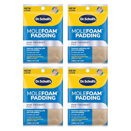 Dr. Scholl'S Molefoam Padding 2 Each Pack Of 4