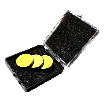 MCWlaser 20mm Co2 Laser Mirror Si Reflective Lens 3PCS Gold-Plated Silicon Mirrors for CO2 Machine