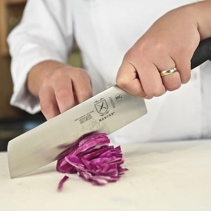 Mercer Culinary Genesis 7-Inch Forged Nakiri Vegatable Knife